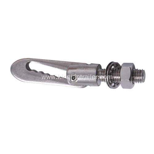 stainless steel anti-rattle door fastener